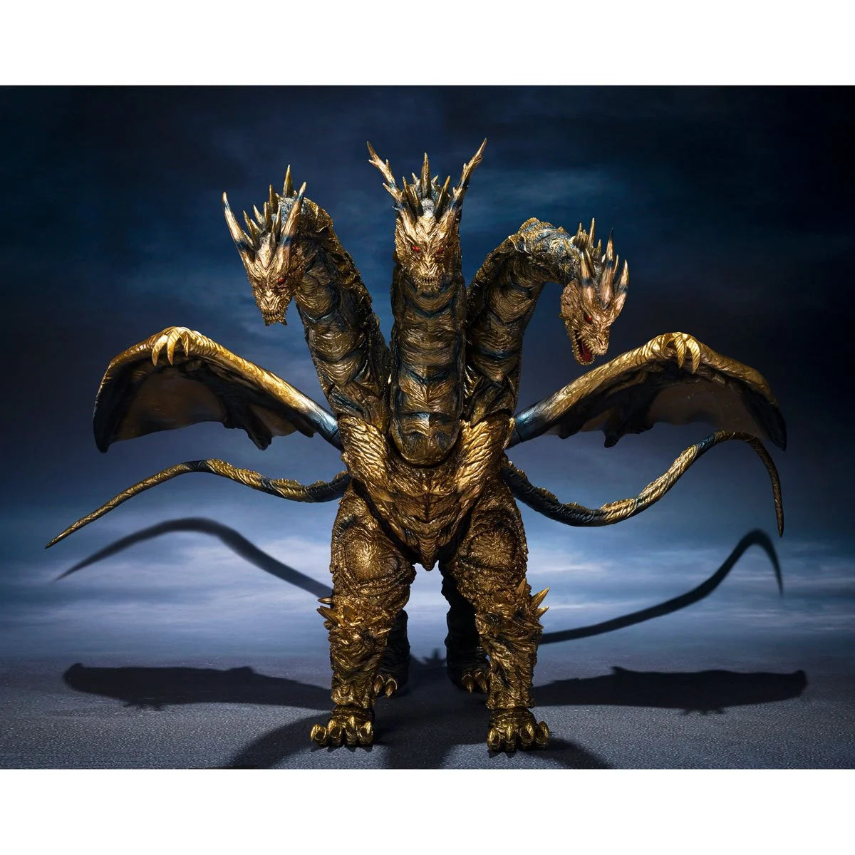 *Pre-Order* Bandai S.H.MonsterArts Godzilla: Final Wars Kaizer Ghidorah Action Figure | Grade A