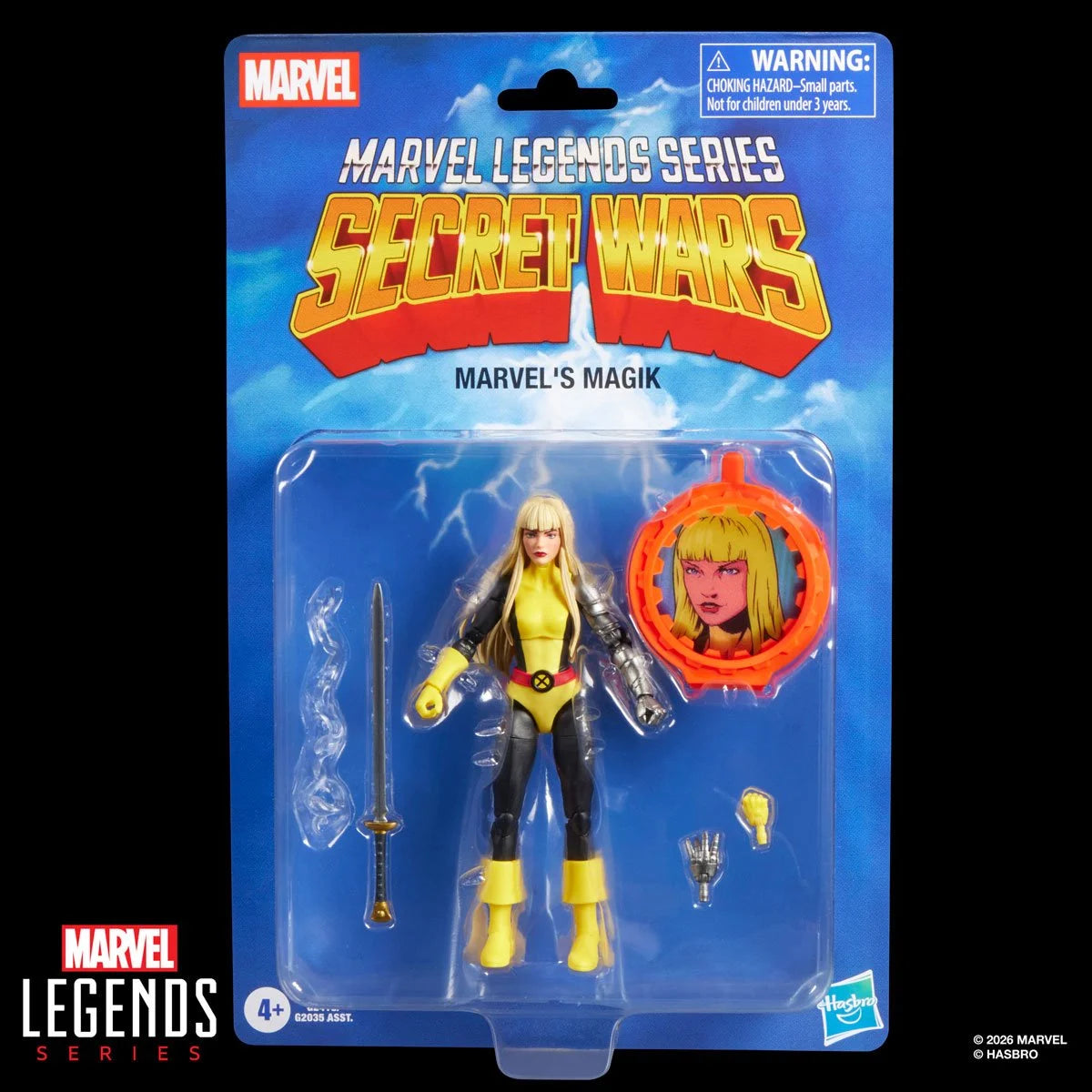 *Backorder* Hasbro Marvel Legends Secret Wars Marvel's Magik 6-Inch Action Figure | Grade A