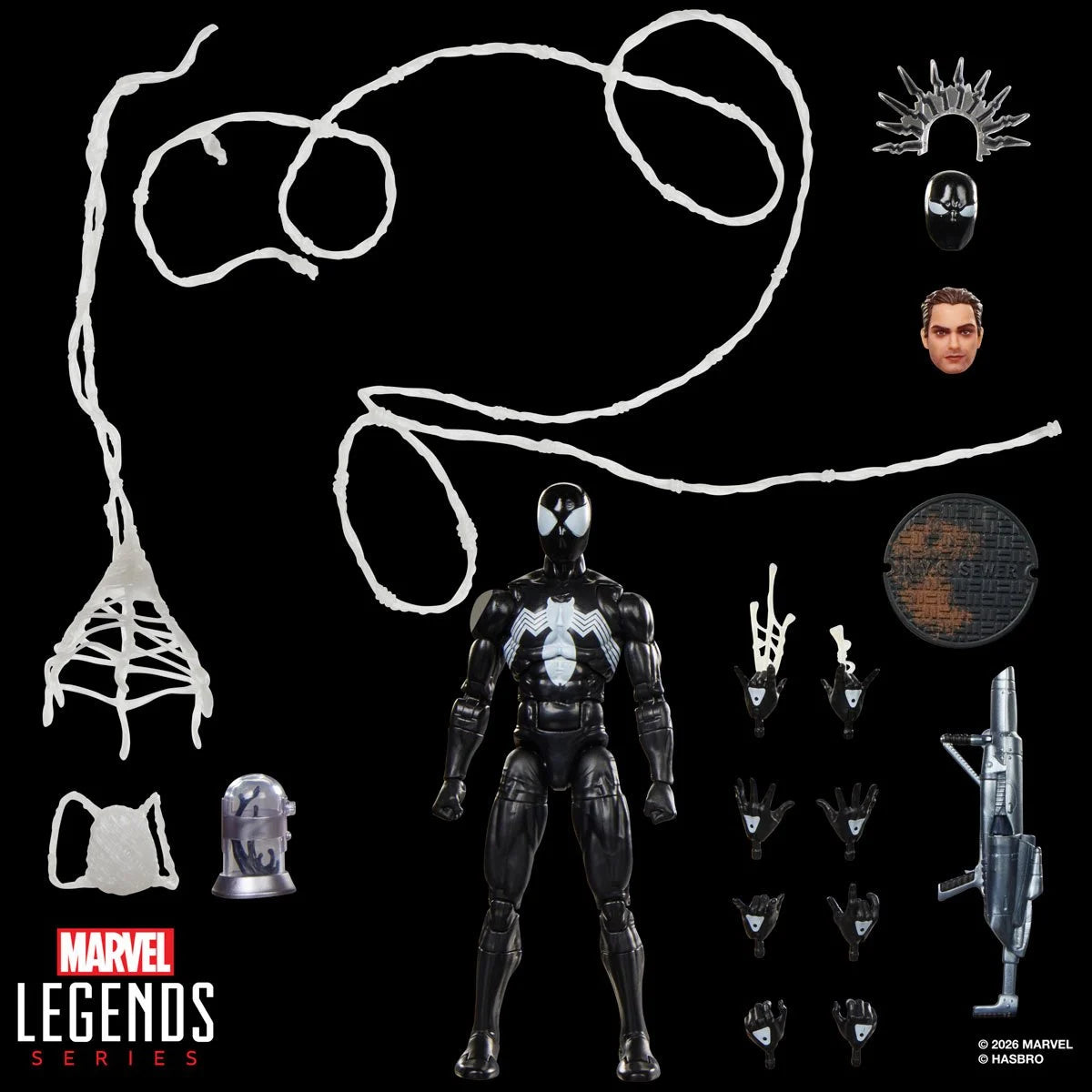 *Backorder* Hasbro Marvel Legends Maximum Series Symbiote Spider-Man 6-Inch Figure | Grade A