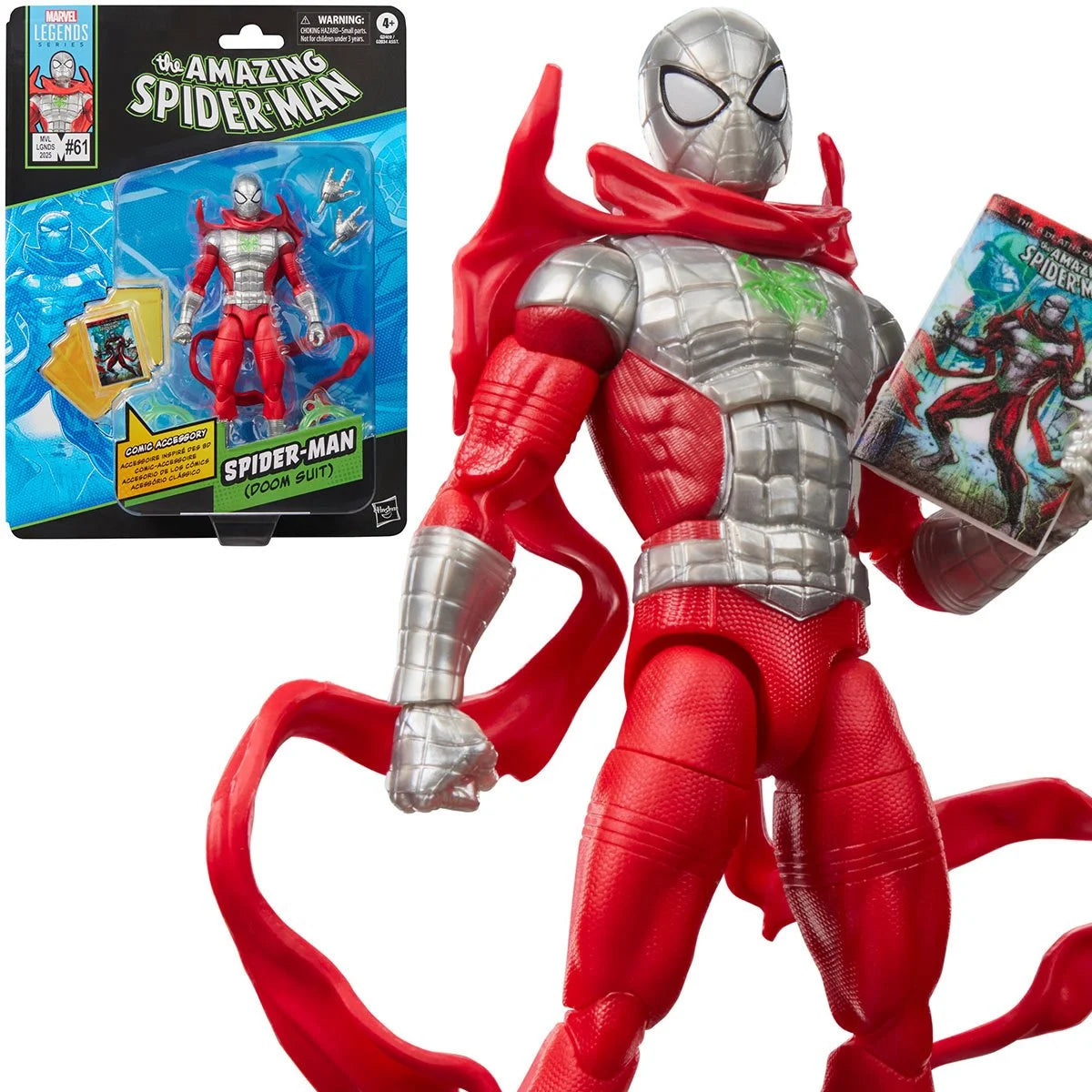*Pre-Order* Marvel Legends Spider-Man Doom Suit Amazing Spider-Man #61 6-Inch Figure | Grade A