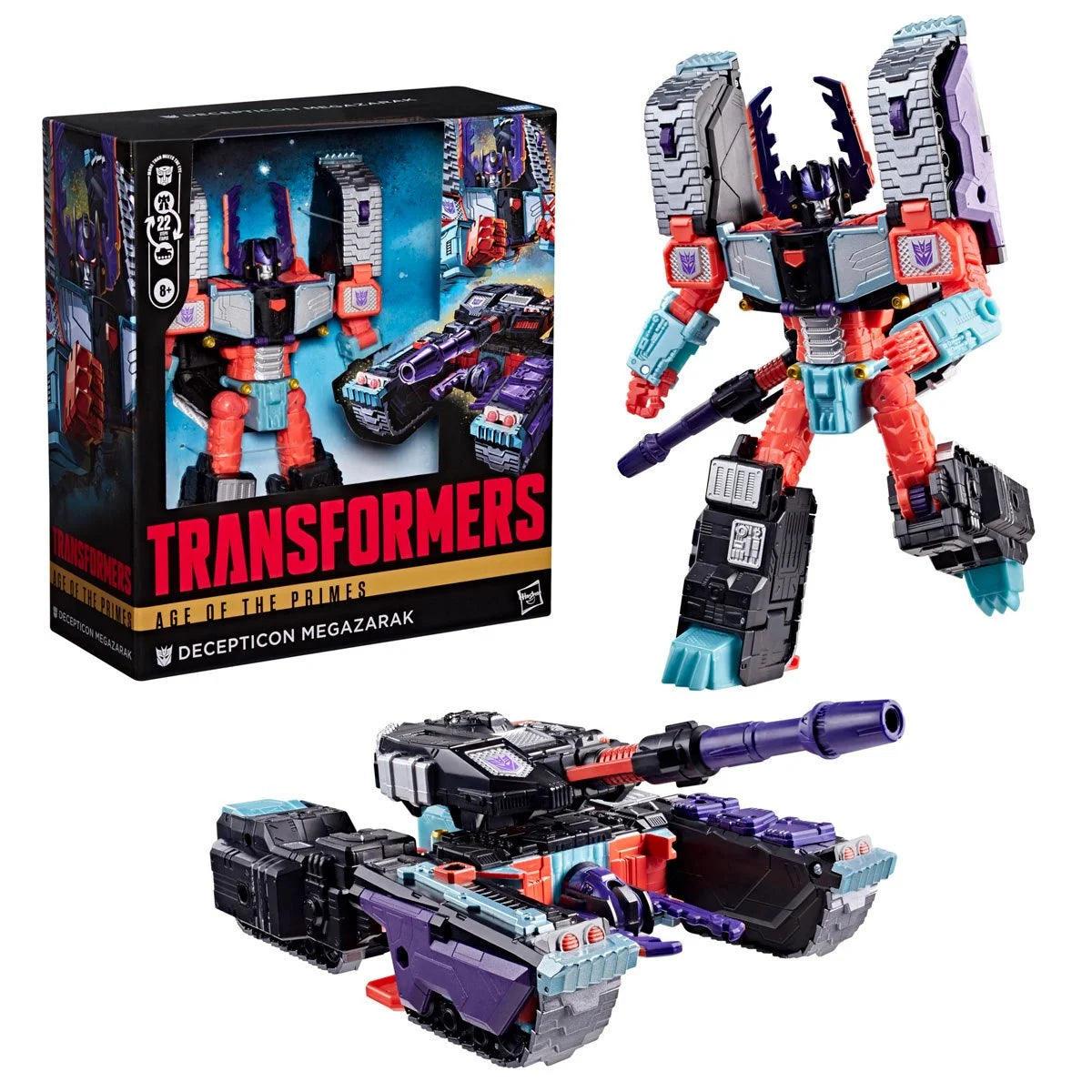 *Backorder* Hasbro Transformers Age of the Primes Leader Class Megazarak Action Figure | Grade A