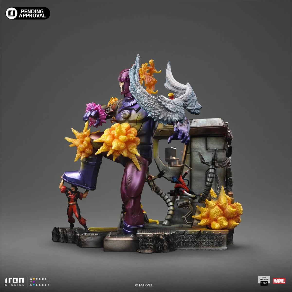 *Pre-Order* Iron Studios X-Men Danger Room Comic Color Variant 1:20 Demi Art Scale Diorama B Statue | Grade A