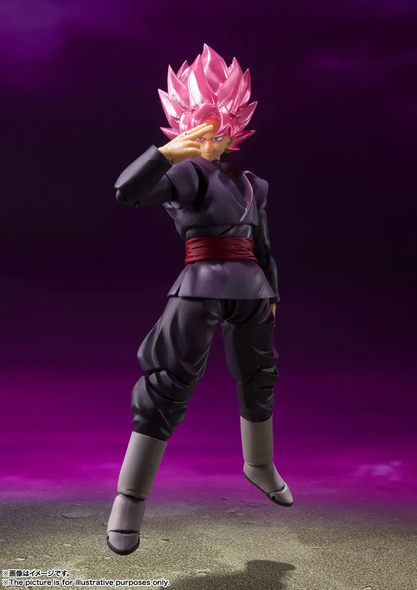 Dragon Ball Super Goku Black Super Saiyan Rosé S.H.Figuarts Reissue