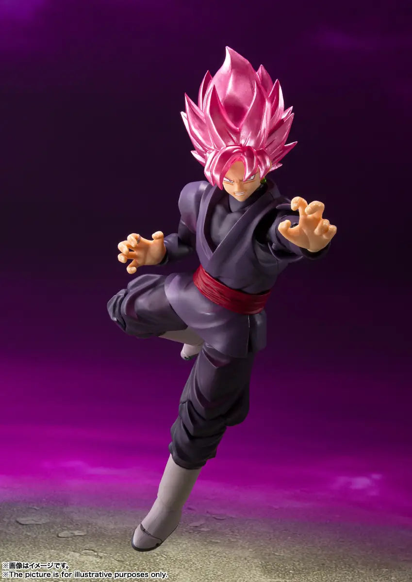 Dragon Ball Super Goku Black Super Saiyan Rosé S.H.Figuarts Reissue