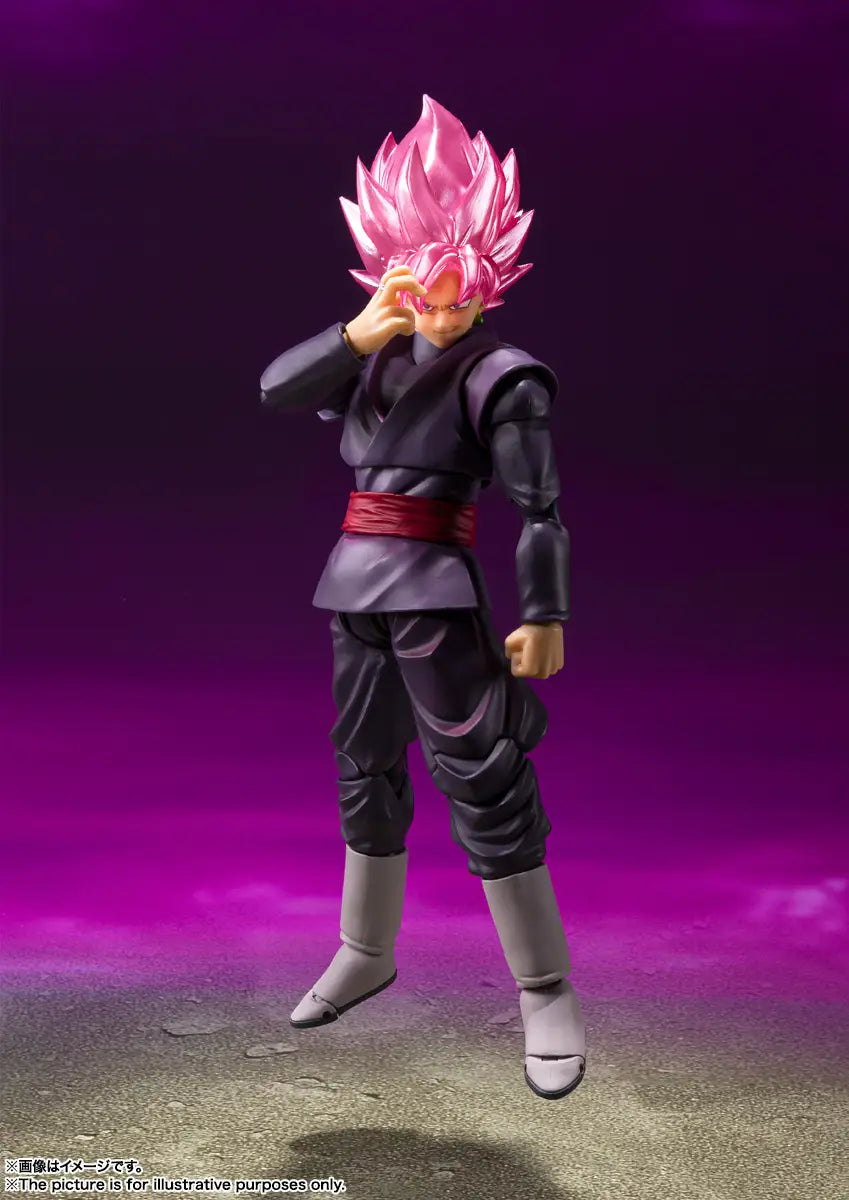 Dragon Ball Super Goku Black Super Saiyan Rosé S.H.Figuarts Reissue