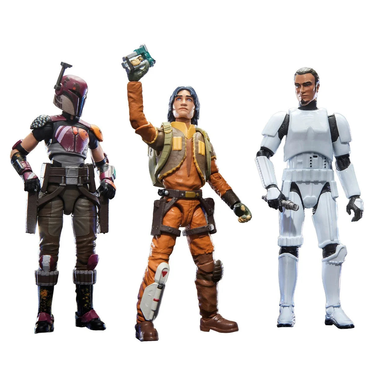 *Pre-Order* Star Wars The Vintage Collection Lothal Rebels 3-Pack Sabine Wren Ezra Bridger Kanan Jarrus | Grade A