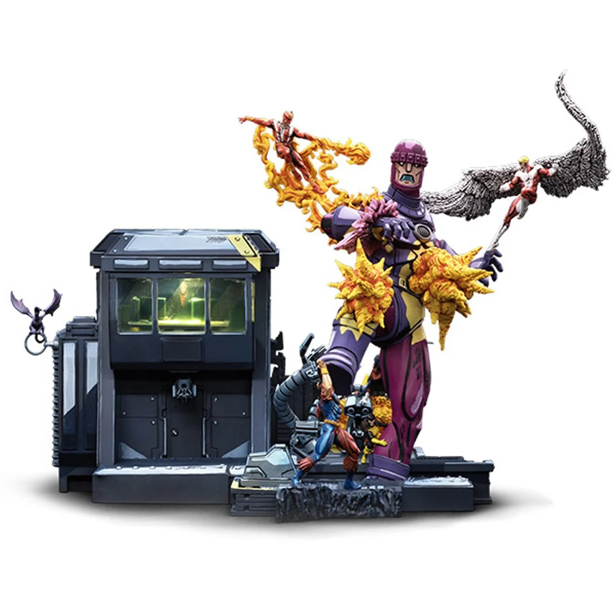 *Pre-Order* Iron Studios X-Men Danger Room Comic Color Variant 1:20 Demi Art Scale Diorama B Statue | Grade A