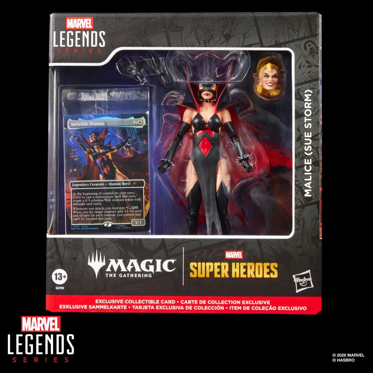 *Backorder* Hasbro Marvel Legends Malice (Sue Storm) 6-Inch Action Figure | Grade A